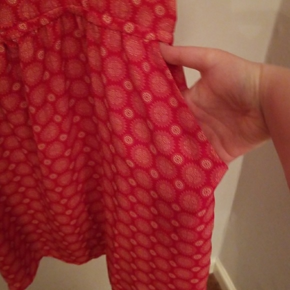 2x Forever 21+ Red Medallion Dress - Picture 5 of 7